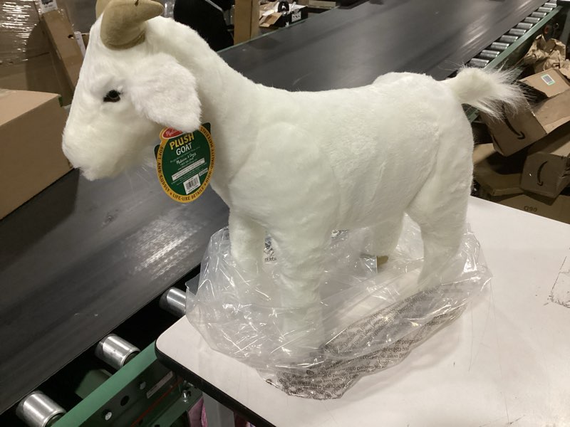 Condition photo showing Good Condition for melissa & doug goat - plush