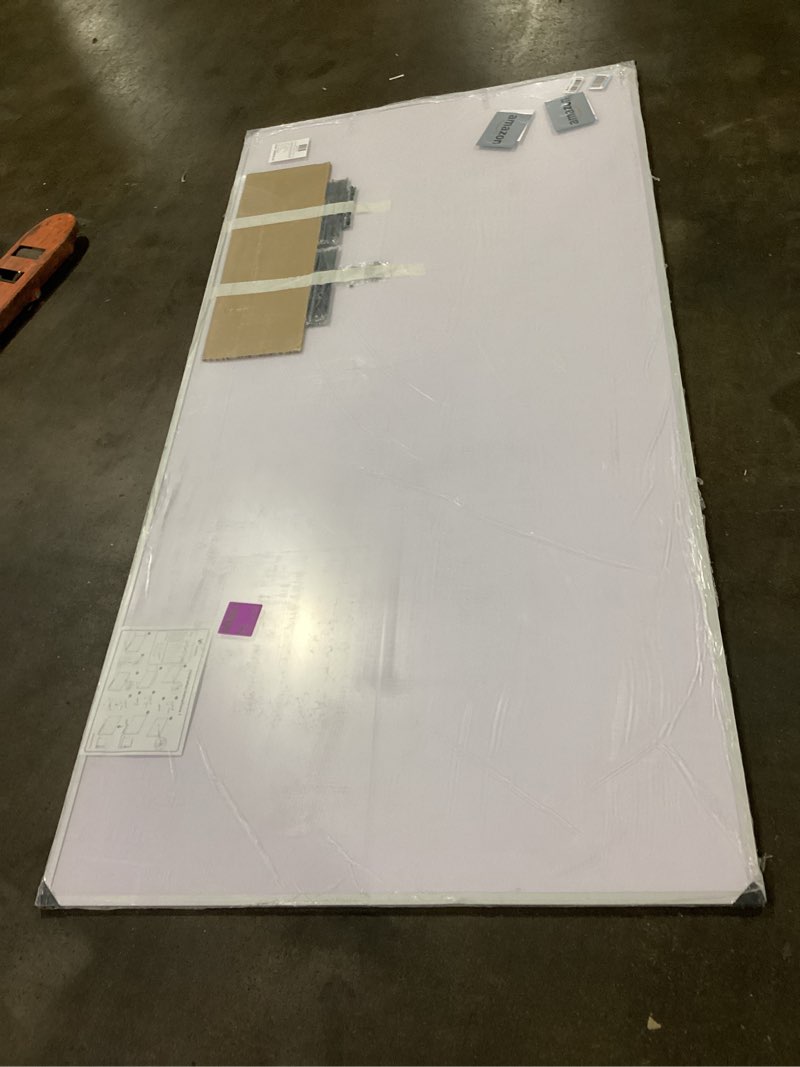 Condition photo showing Good Condition for viz-pro dry erase board/magnetic whiteboard, 8' x 4', silver aluminum frame