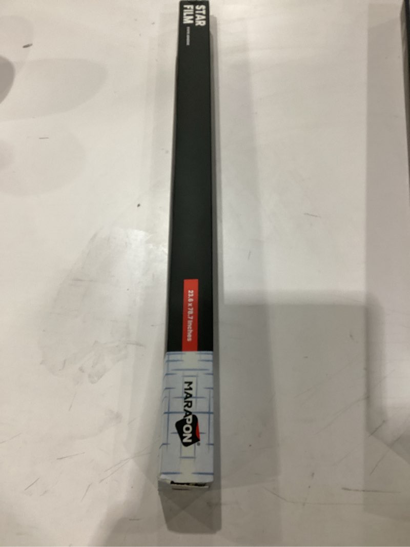 Condition photo showing New/Like New for MARAPON® Window Privacy Film with Star Pattern [23.6x78.7 Inch] incl. eBook with Professional Tips - Static Adhesion - Self-Adhesive Opaque Window Film - Privacy Film Window Star 23.6 x 78.7 Inch