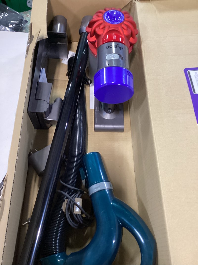 Condition photo showing As Is for Dyson V8 Plus Cordless Vacuum, Cleans Hard Floors and Carpets, Detangles, Converts to Handheld, 115AW, 2 Power Modes, Up to 40 Minutes¹