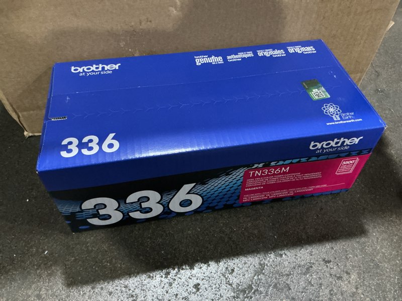 Condition photo showing New/Like New for brother printer tn336m toner cartridge,magenta