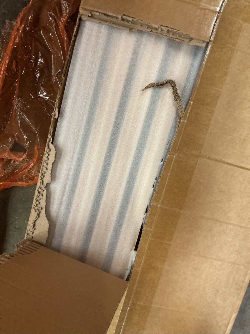 Condition photo showing Good Condition for 2-Pack Wood Panels for Wall - Acoustic Wood Slat Wall Panels, Soundproof Wooden Paneling for Interior Decor