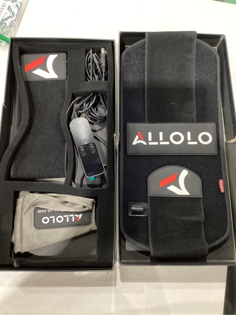Condition photo showing New/Like New for allolo red light therapy for body, 16.7"*7.9" 660nm & 850nm infrared red light therapy belt with pulse for back waist, 3-in-1 led bead with controller timer, gift for women men