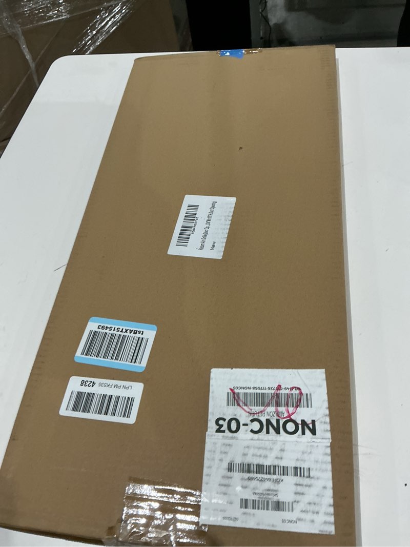 Condition photo showing Good Condition for 24x10 return air grille (duct opening size), air return vent cover, ac vent cover, cold air return vent cover, flat return air grilles, outer dimensions:25.75"w x 11.75"h (24"wx10"h, duct opening)