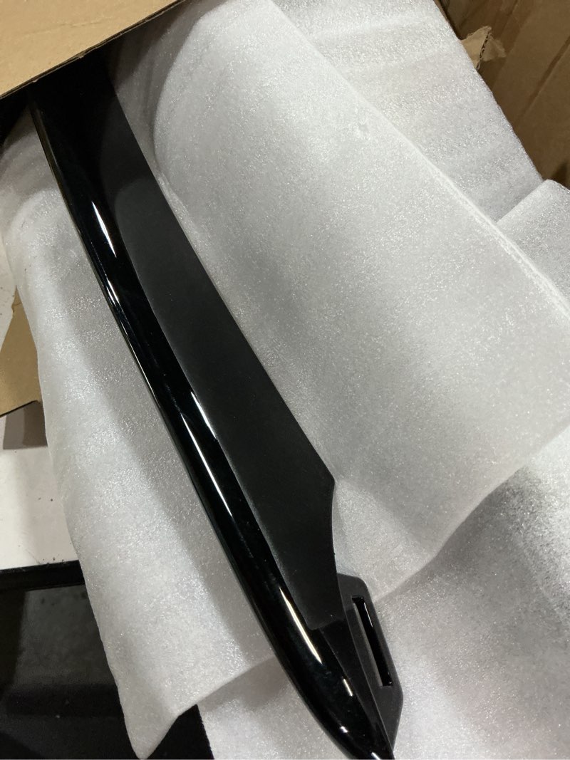 Condition photo showing Good Condition for front bumper grille cover compatible with bmw x5 f15 2014-2018 lower bumper face bar grille trim left & right, replaces 51117303113 51117303114 bm8261234 bm8261233 (black)