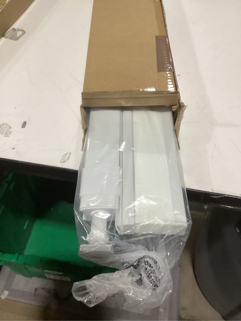 Condition photo showing New/Like New for lazblinds no tools no drill cordless cellular shades, top down bottom up (tdbu) honeycomb shades for home, light filtering thermal insulation blinds for windows, 33" w x 64" h, white light filtering - white 33" w x 64" h