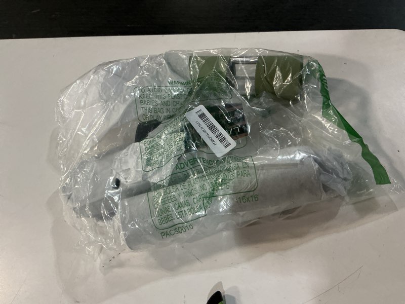 Condition photo showing As Is for lars nysøm electric salt and pepper grinder set i automatic salt and pepper mills with adjustable ceramic grinder i aaa-battery operated electric spice mill set (sage green) set of two electric mills sage green