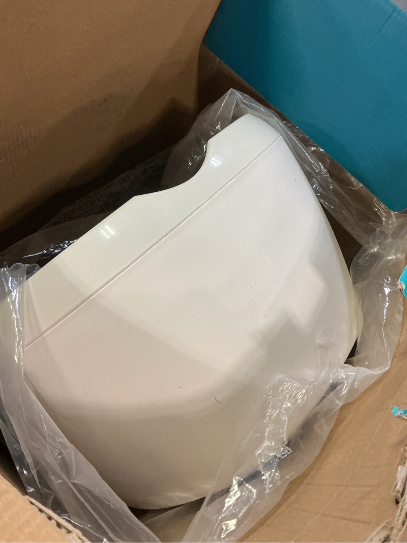 Condition photo showing As Is for homedics shiatsu bliss footbath with heat boost, foot spa massager, deep kneading pedicure tub, vibrating bubbles with soothing heat, portable at-home spa