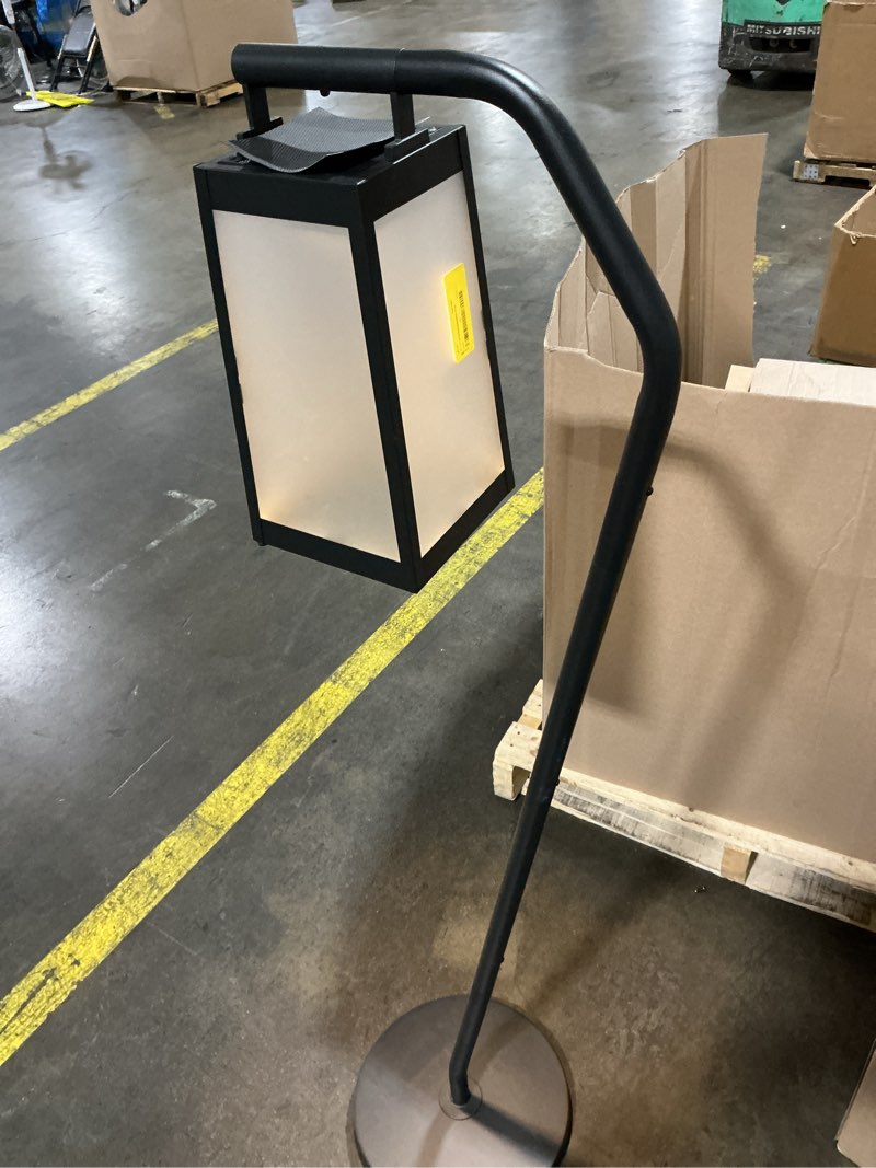Condition photo showing Good Condition for member's mark vista standing solar & usb floor lamp