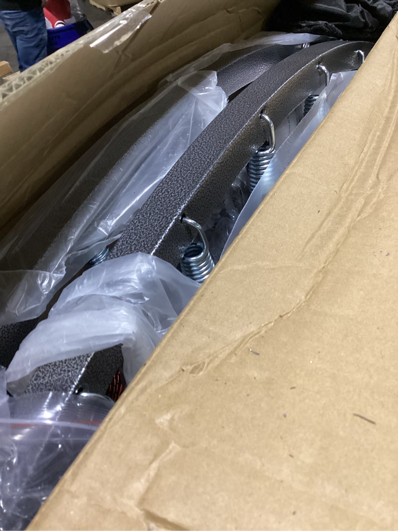 Condition photo showing Good Condition for KENSONE 40"/48" Foldable Mini Trampoline, Indoor Trampoline for Kids, Adults Indoor/Garden Workout, Fitness Rebounder with Adjustable Foam Handle, Max Load 330/450 lbs Black 48"