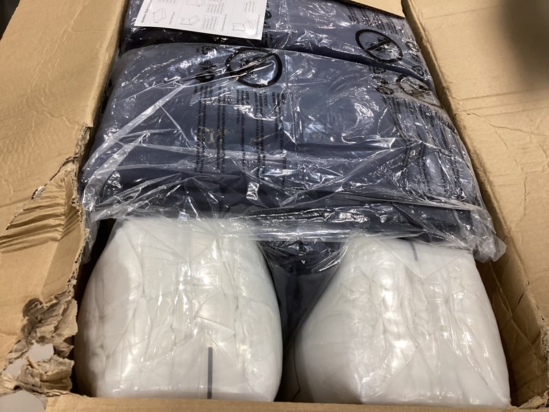 Condition photo showing Good Condition for aaaaacessories outdoor deep seat cushions, waterproof, fade-resistant patio furniture replacement cushions, 25.5" x 25.5" x 5" + 25.5" x 19", set of 4, navy blue navy blue 25.5"x25.5"x5" / 25.5"x19"