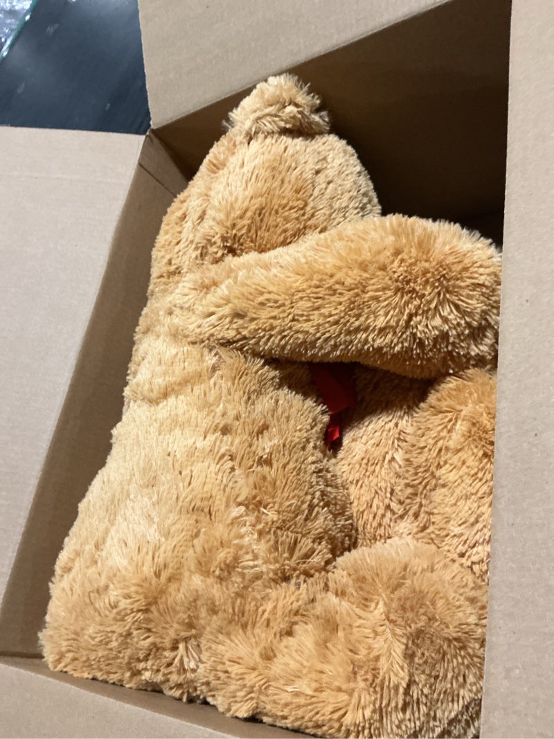 Condition photo showing Good Condition for HollyHOME Big Teddy Bear Stuffed Animal Large Bear Plush with Red Heart for Girlfriend and Kids Holiday Toy Gift 36 inch Tan