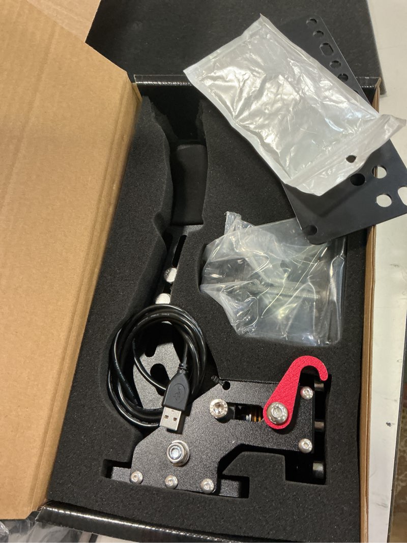 Condition photo showing Good Condition for mad hornets 14bit x1 xss xsx xbox usb3.0 sim handbrake for logitech g920 racing games steering wheel