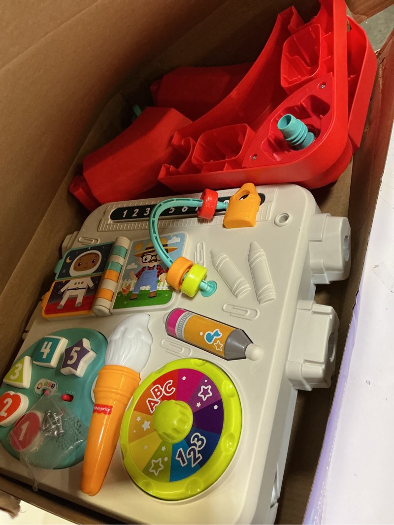 Condition photo showing Good Condition for fisher-price juguete para bebés mesa de actividades 4 en 1