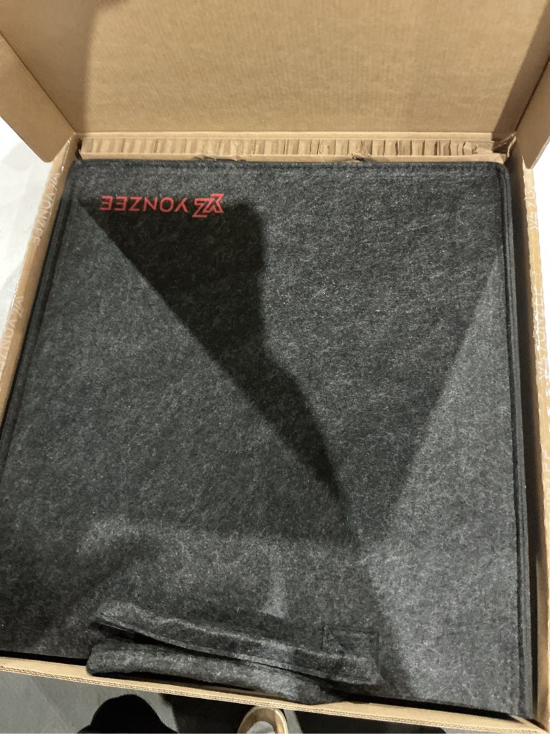 Condition photo showing Good Condition for yonzee foldable desk food tray (carbon edition) for tesla model y model 3 s x y juniper- upgraded table with support leg for dining, in-car work, travel and outdoor (1 pack)