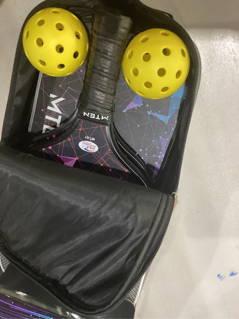 Condition photo showing As Is for Pickleball Paddles, USAPA Approved Fiberglass Surface Pickleball Set with Pickleball Rackets, Pickleball Paddles Set ?for Men Women