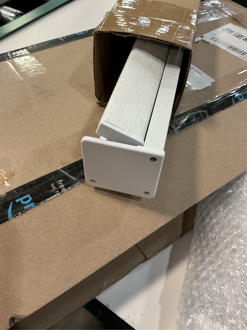 Condition photo showing Good Condition for blackout roller shades for indoor window blinds,cordless,linen fabric,thermal insulated fabric uv protection shades for home,office,door,bedroom,blackout-cream,32" w x 72" h cream 32"w x 72"h