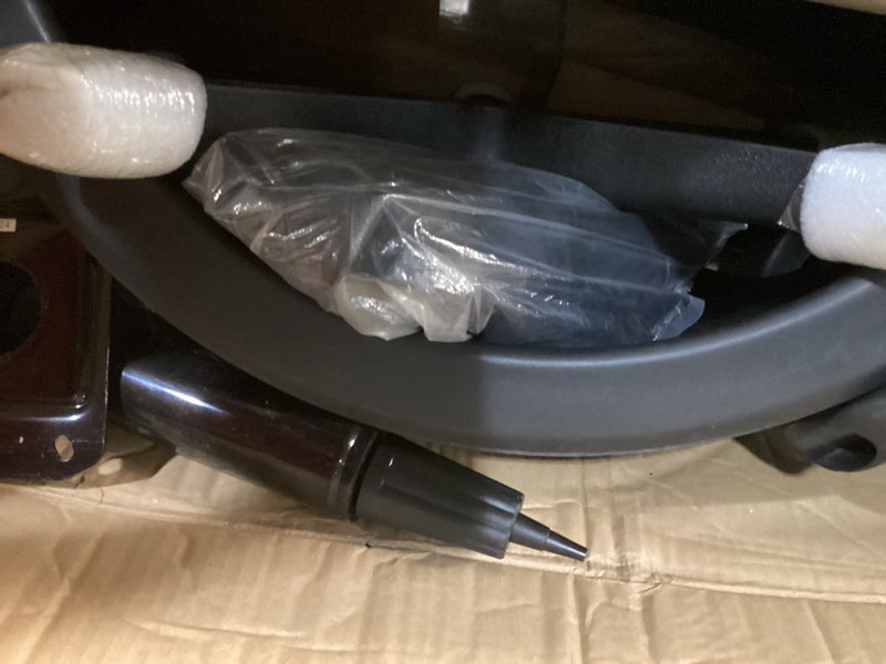 Condition photo showing New/Like New for Gaiam Ultimate Balance Ball Chair (Standard or Swivel Base Option) - Premium Exercise Stability Yoga Ball Ergonomic Chair for Home and Office Desk - 52cm Anti-Burst Ball, Air Pump, Exercise Guide Standard Base (Black)