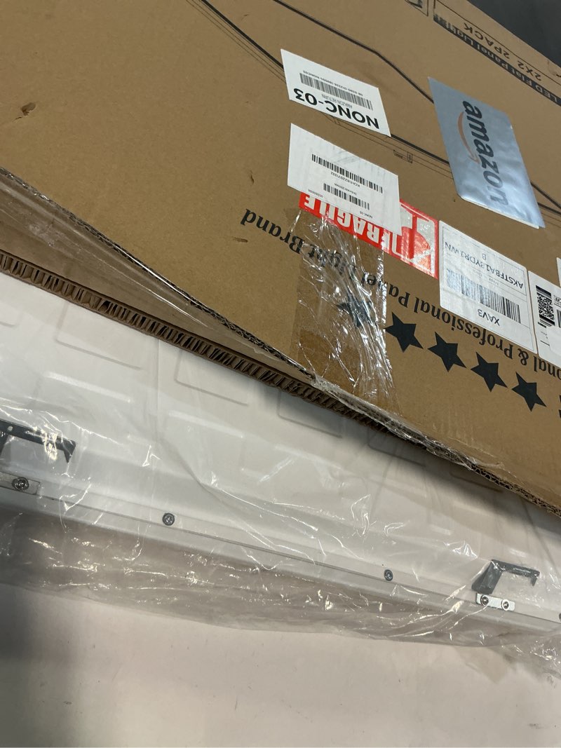 Condition photo showing Good Condition for AIKVSXER 2 Pack 2x2 LED Flat Panel Light - Selectable 5 CCT 3000K-6500K & 5 Wattage 30-50W 5500Lm 0-10V Dimmable 2x2 led Drop Ceiling Lights 120-277V for Commercial and Home 2x2-2p