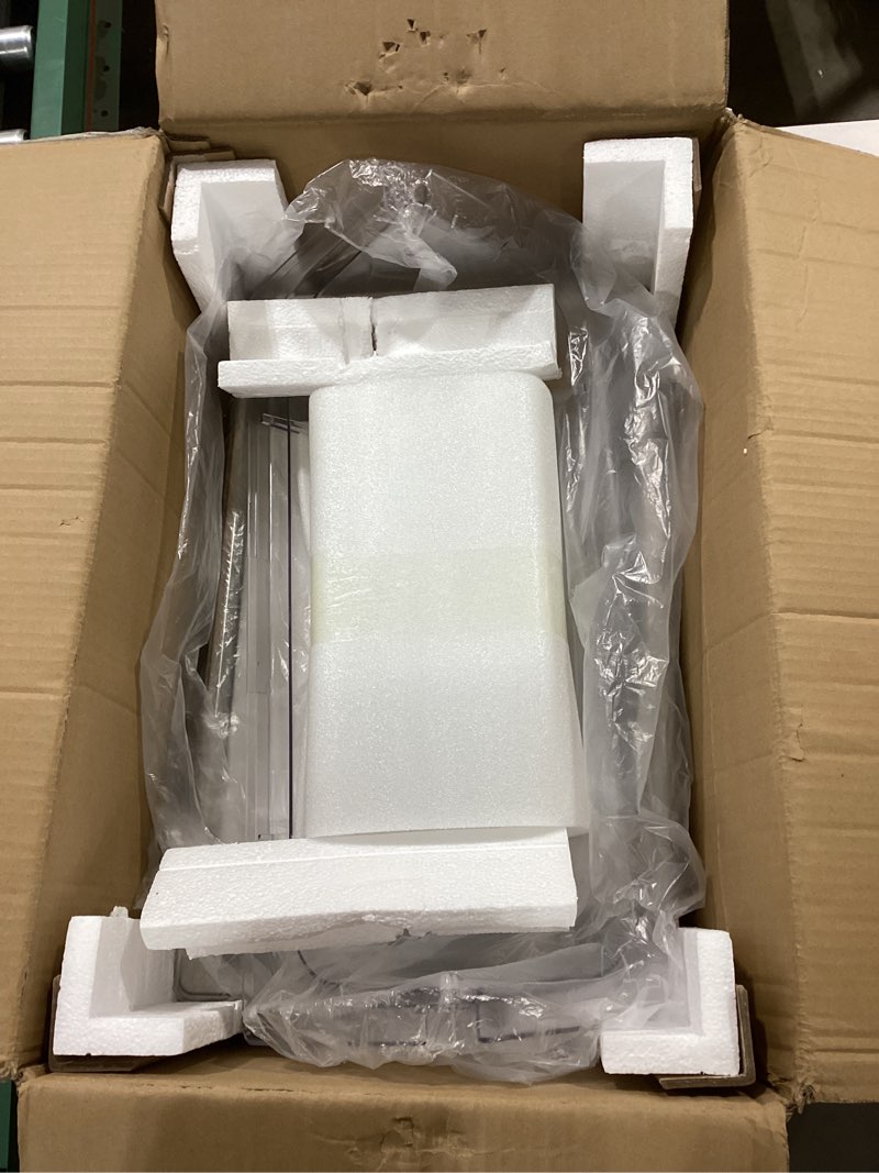 Condition photo showing Good Condition for VEVOR Countertop Food Serving Display Container, 5 Pan Stainless Steel Food Serving Tray, Buffet Condiment Dispenser Display Rack with Clear Lid & 3 Freezer Boxes, for Restaurant Hotel Kitchen Party 1/3 Pan: 3.8 L; 1/6 Pan: 1.6 L