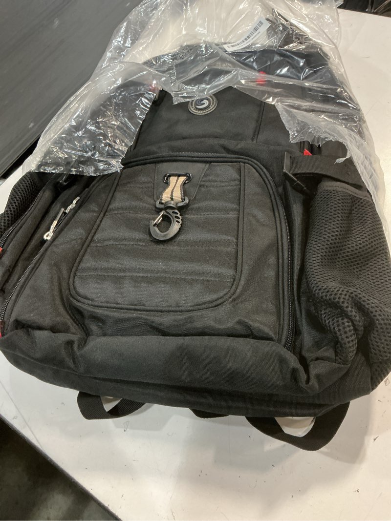 Condition photo showing Good Condition for shrradoo extra large 50l travel laptop backpack with usb charging port, college high school backpack airline approved business work bag fits 17 inch computer for men women black travel backpacks