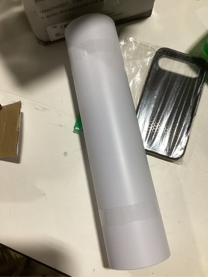Condition photo showing Good Condition for YRYM HT White Permanent Vinyl Roll – 12”x50FT Matte White Permanent Adhesive Vinyl Rolls Compatible with Cricut Cutting Machine, Silhouette and Cameo Cutters