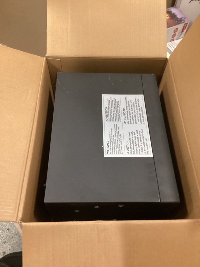 Condition photo showing As Is for Utilitech 7500 -Watt (Upto) with Thermostat