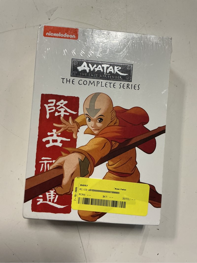 Condition photo showing New/Like New for avatar: the last airbender: the complete series (dvd)