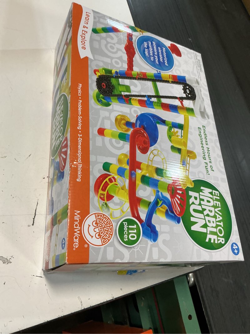 Condition photo showing Good Condition for mindware elevator marble run