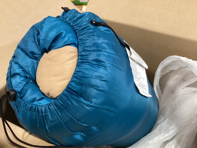Condition photo showing Good Condition for coleman brazos 20/30°f adult cool-weather sleeping bag with no-snag zipper & stuff sack, machine washable, great for camping, traveling, guests, & more pfas-free 20°f