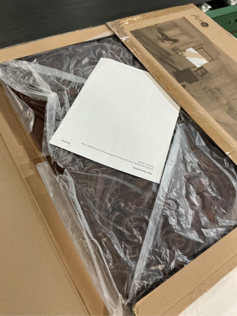 Condition photo showing Good Condition for Art3d Drop Ceiling Tiles 2x2, Glue-up Ceiling Panel, Fancy Classic Style, Antique Copper 12 Antique Copper Tiles