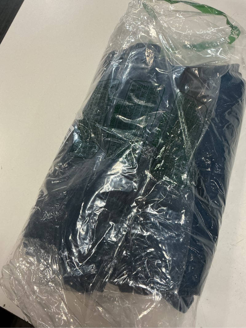 Condition photo showing New/Like New for hpd half price drapes heritage plush velvet curtains 108 inches long room darkening curtains for bedroom & living room 50w x 108l, (1 panel), eternal blue eternal blue 50"w x 108"l (pack of 1)