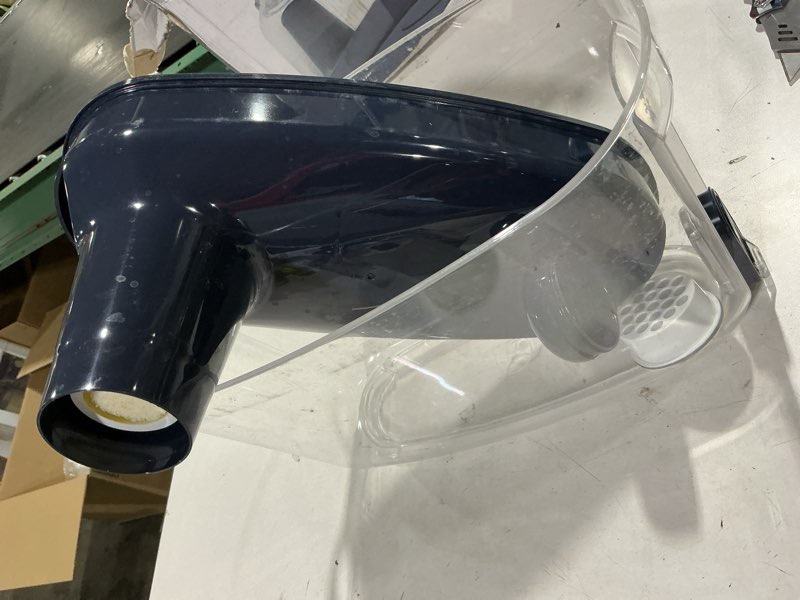 Condition photo showing As Is for LifeStraw Home – Water Filter Dispenser, 18-Cup, Pebble, BPA Free Designed for Everyday Protection Against tap Water contaminants Including Bacteria, parasites, microplastics, Lead, Mercury Pebble 18-Cup