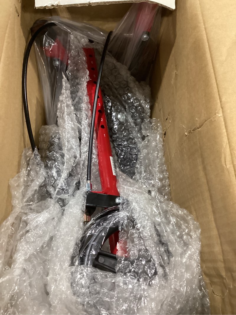 Condition photo showing Good Condition for Medline Superlight Folding Aluminum Mobility Rollator Walker, Red, 250 lb. Weight Capacity, 6" Wheels, Adjustable Arms and Seat, Foldable Rolling Walker for Seniors