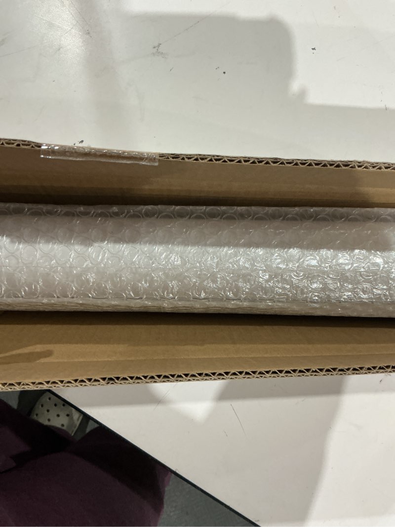 Condition photo showing Good Condition for hestia no drill cordless blackout roller shades screwless waterproof shower window blinds, auto-retraction easy install blind for bathroom/kitchen/office/exterior, white, 24" w x 54" h 24"w x 54"h signal white