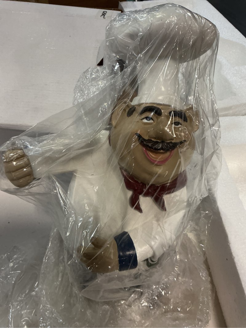 Condition photo showing Good Condition for george s. chen imports ss-g-65009 chef wine holder, 14.25"