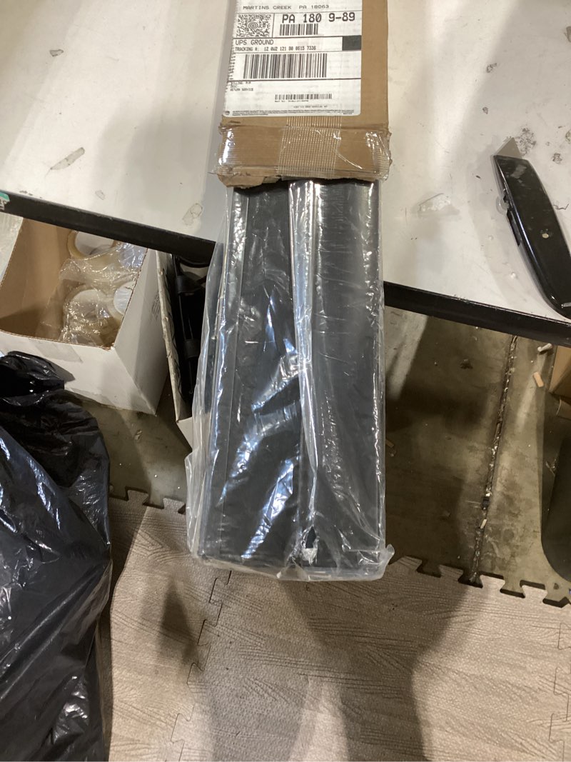 Condition photo showing Good Condition for no drill cellular shades for indoor windows, thermal insulating & noise reducing honeycomb blinds, free stop cordless blackout shades, black, 35 1/2" w x 64" h 35 1/2"w x 64"h black(blackout)