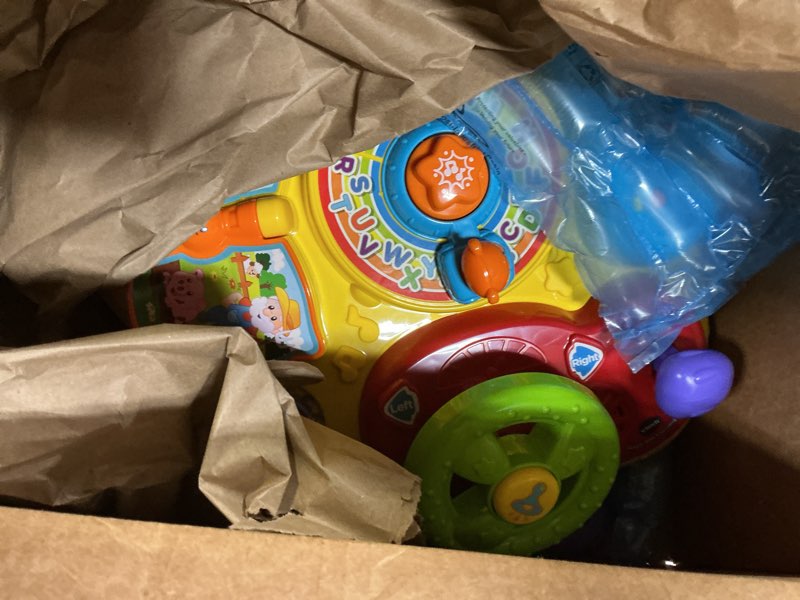 Condition photo showing As Is for VTech Magic Star Learning Table (Frustration Free Packaging), Yellow Yellow Frustration Free Packaging Learning Table