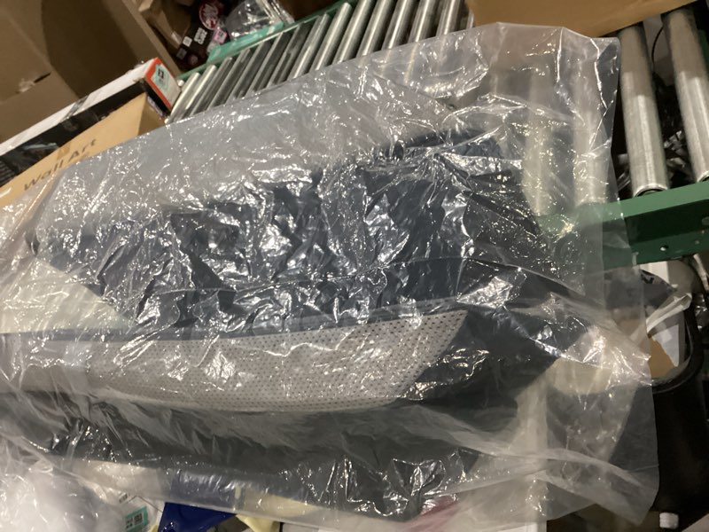 Condition photo showing As Is for Leg Elevation Pillows for After Surgery,4-Height Adjustable Leg Elevating Pillow,Knee Surgery Recovery Equipment,Improving Blood Circulation,Ankle/Foot Surgery Swelling, Washable Cover Grey Single Leg (29"x13"x9.5")