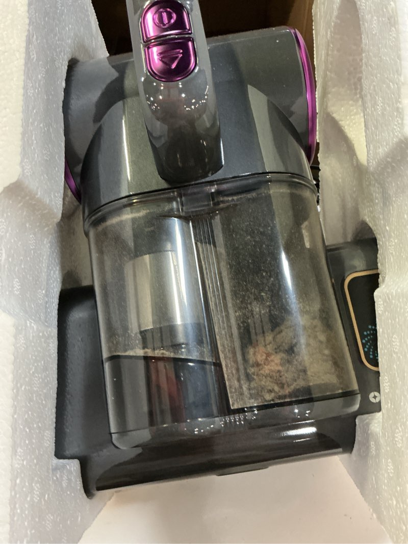 Condition photo showing As Is for feppo mattress vacuum cleaner, 16kpa bed vacuum cleaner with 253.7nm uv-c light, 140°f heat, hepa filter & ultrasonic, versatile handheld vacuums for bed, sofa, couch, crib(corded, 500w)