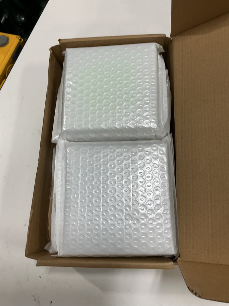 Condition photo showing Good Condition for egofine 5x5 acrylic frames 6 pack,20mm thicker frameless clear picture frames, double sided magnetic picture frames, free standing desktop display 6 5x5