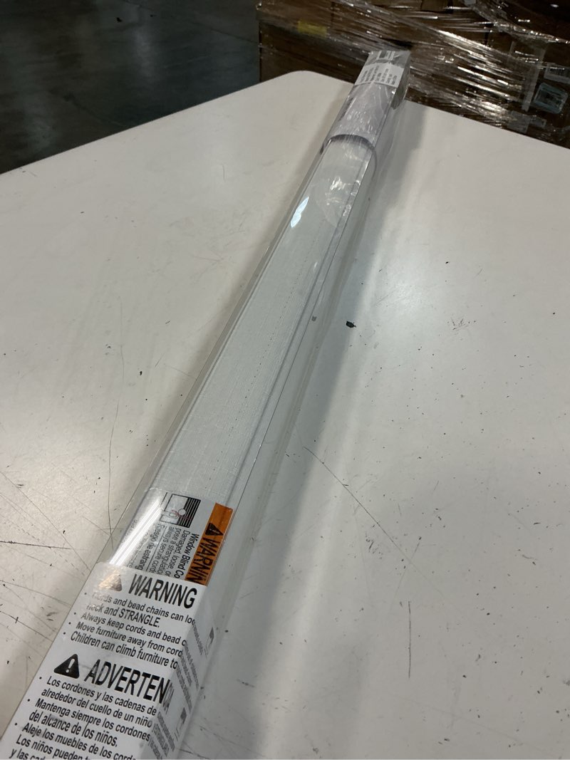 Condition photo showing Good Condition for nutro chill blackout roller shades blinds for windows 30" w x 68" l white | blackout blinds with thermal insulated, uv protection linen window shades for home, door, kitchen, bathroom white-ln 30"w x 68"h