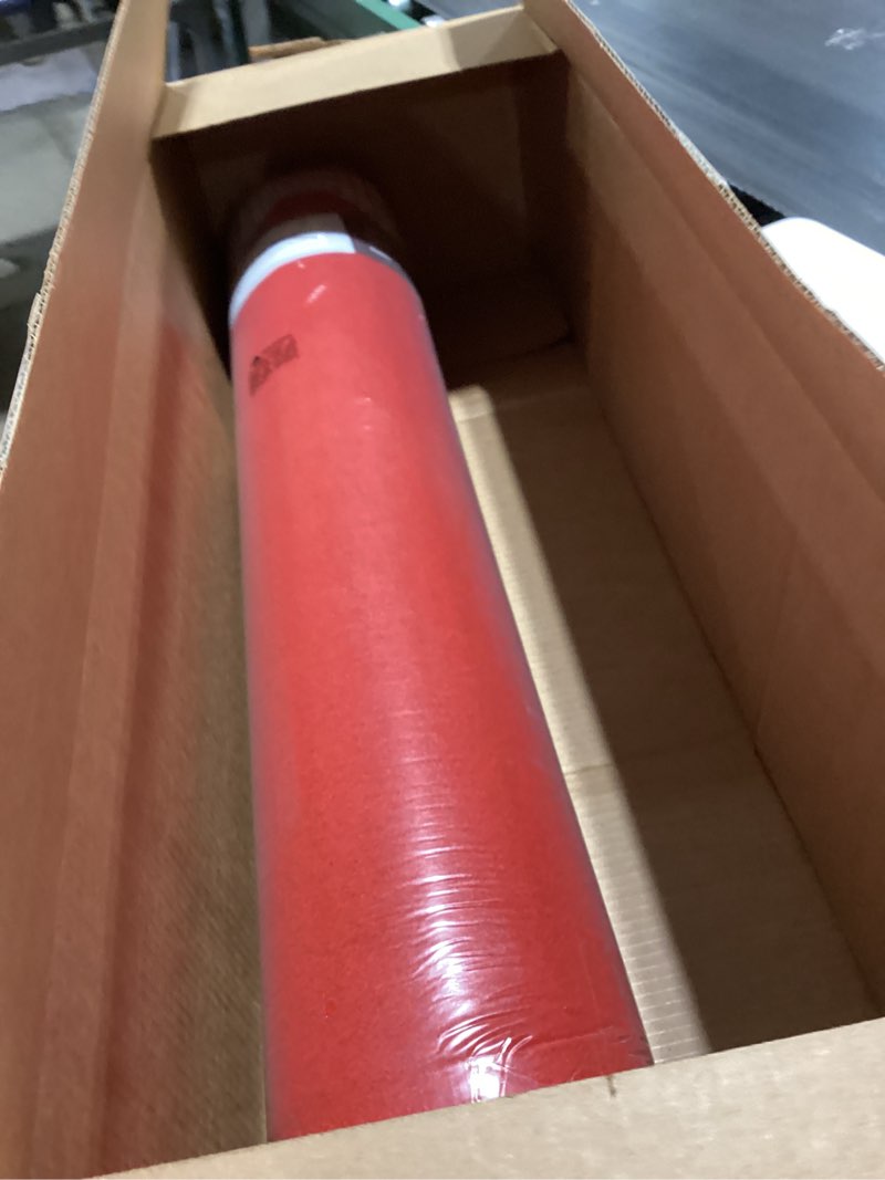 Condition photo showing Good Condition for 3ftx10ft red carpet runner, 450gsm extra thick non-slip tpr rubber, indoor/outdoor carpet for hollywood&oscars runway, weddings, proms, award ceremonies,home parties,easy to clean & reusable red 3x10 ft