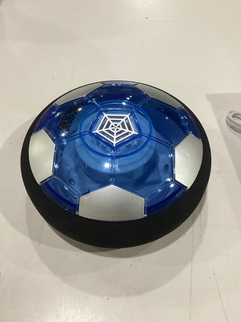Condition photo showing New/Like New for ninja blast hover soccer light-up ball, birthday gift for boys, indoor toy games, kids gifts for age 5, 6, 7, 8, 9, 10, 11, 12 years old, boy toys for age 3 years and up. single
