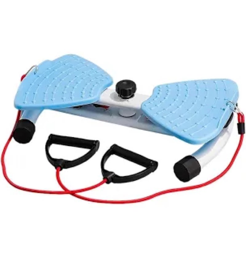 Waist Twister - Quiet Home Fitness Machine for Waist & Leg Slimming(Blue)