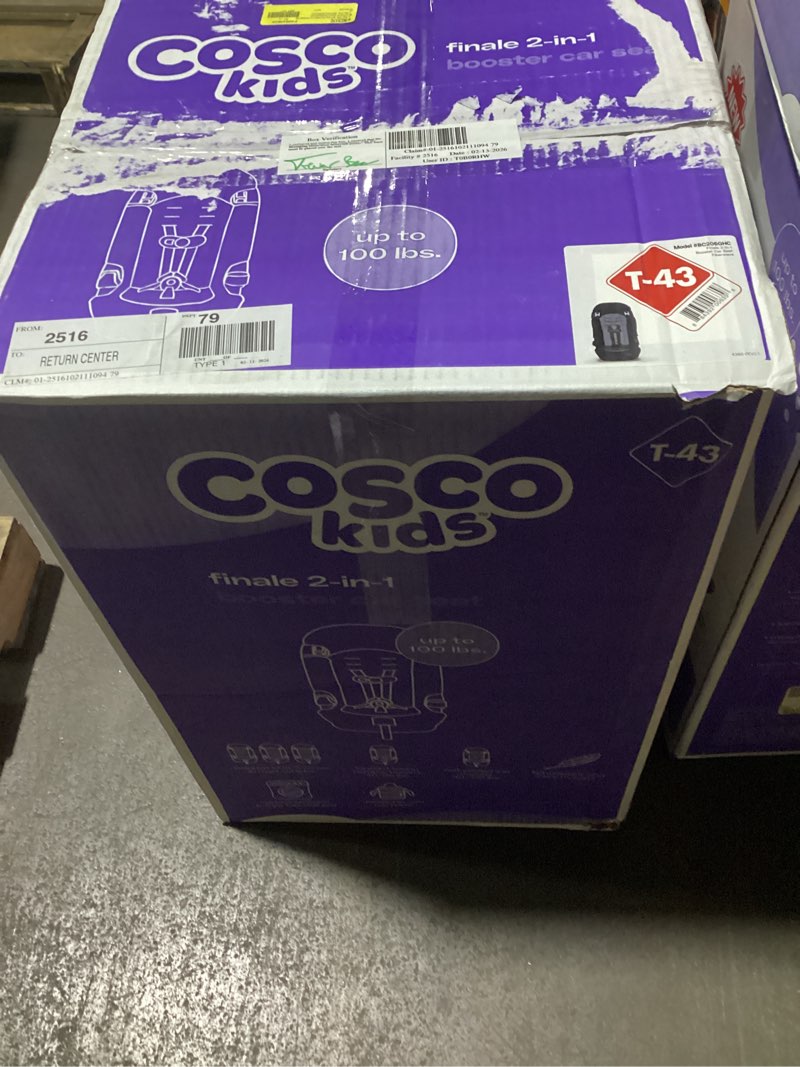 Condition photo showing New/Like New for final 2 in 1 car seat cosco kids 