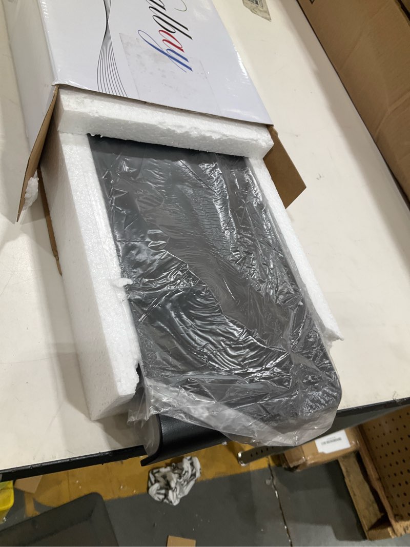 Condition photo showing Good Condition for ralbay 24 inch led wall sconce lighting, 20w black vanity lights for bathroom vanity, matte black modern warm white 2700-3200k black-warm white 24 inch