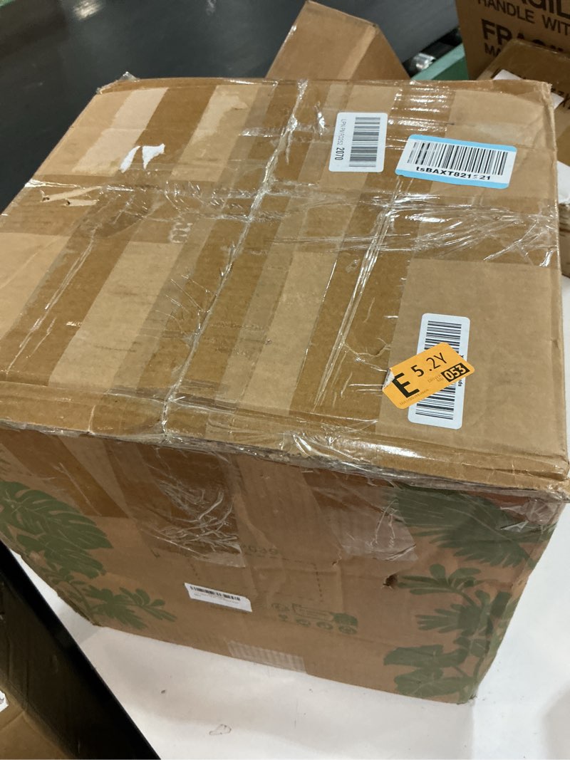 Condition photo showing Good Condition for LE TAUCI 12 Inch Pots for Plants, Ceramic Large Planters for Indoor Plants, Indoor Plant Pots for Home Garden Patio Office, Big Planter Pots with Drainage Hole and Rubber Plug, Charcoal Gray Charcoal Gray 12 Inch