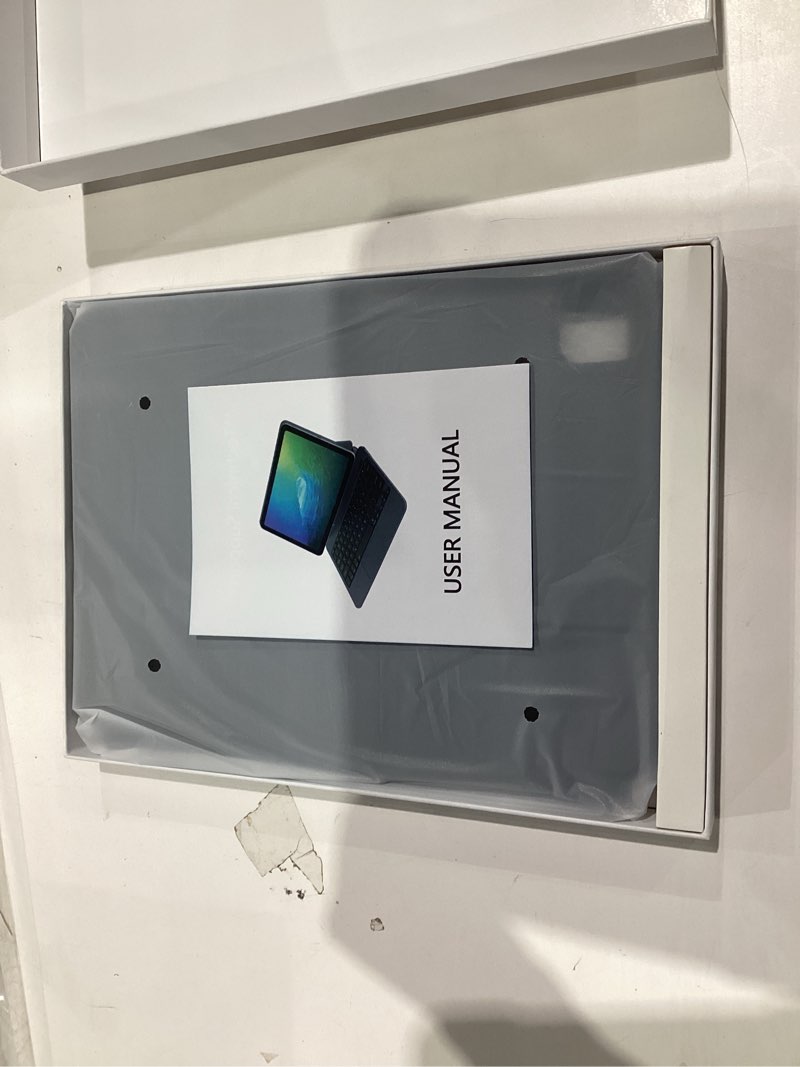 Condition photo showing New/Like New for MoKo Universal Tablet Case with Keyboard for 9",9.7",10.1",10.2",10.4",10.5",10.9",11" Tablets, with Removable Wireless Bluetooth Keyboard & Pen Holder for iPad, Samsung, Fire, Pixel, Other Tablet