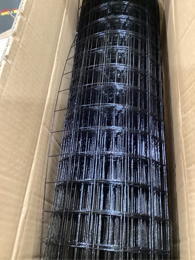 Condition photo showing Good Condition for 24'' x 50' 1.5inch hardware cloth 16 gauge black vinyl coated welded fence mesh for home and garden fence and home improvement project